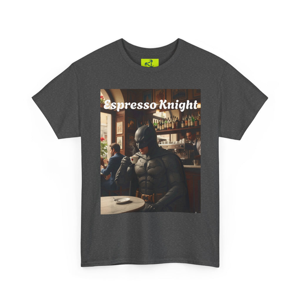 More Espresso Less Depresso Espresso Knight Unisex Heavy Cotton Tee