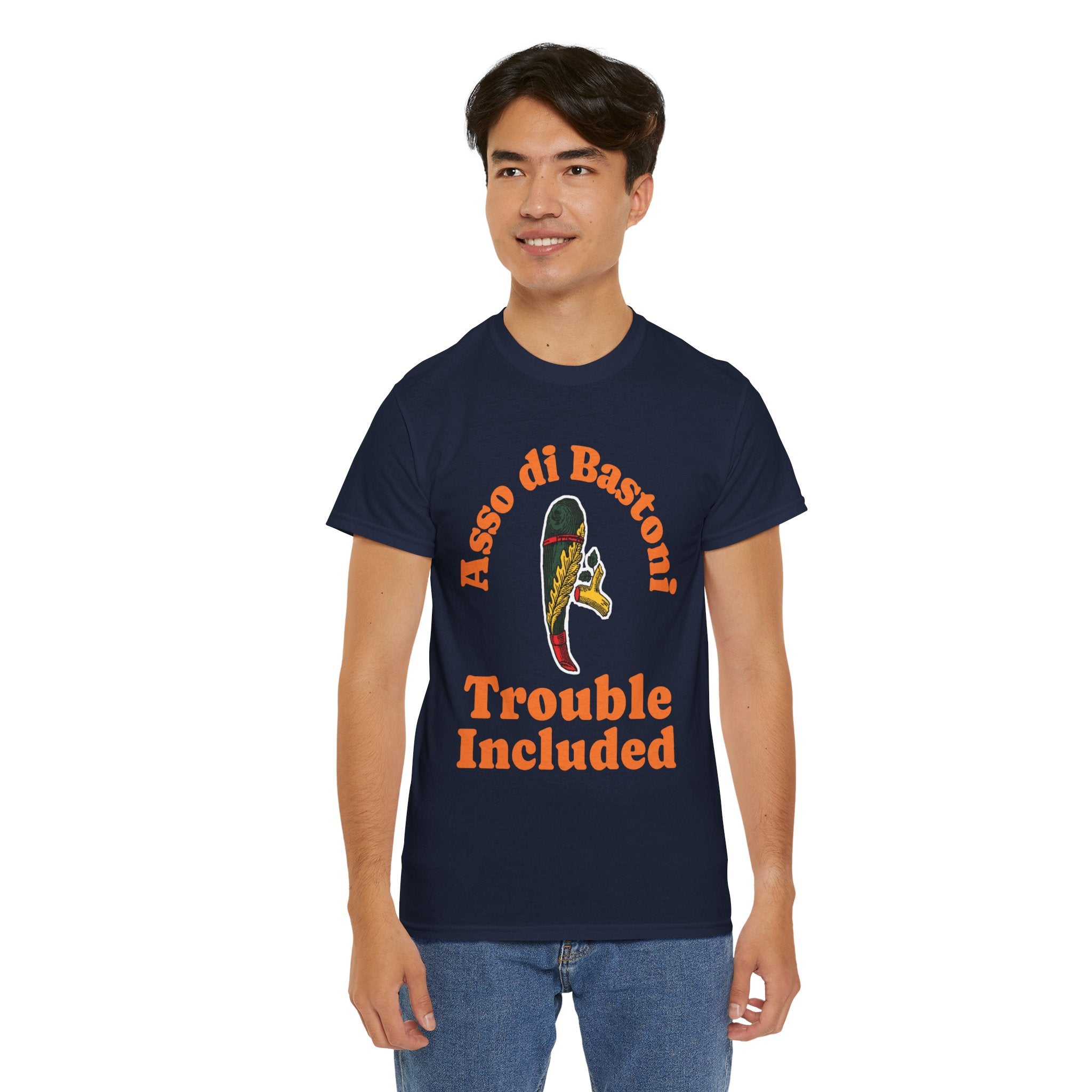 Asso di Bastoni  Unisex Heavy Cotton Tee