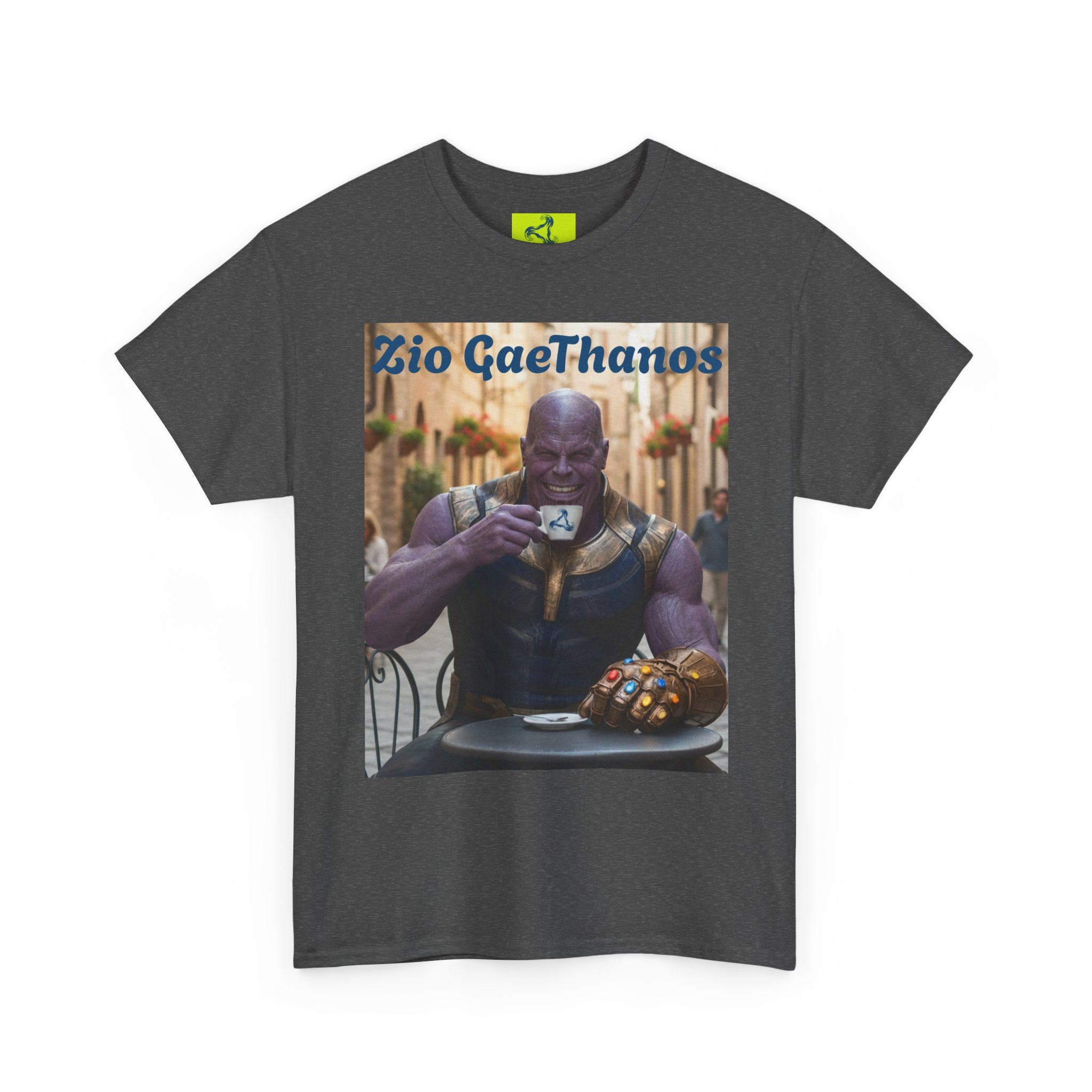 More Espresso Less Depresso GaeThanos Unisex Heavy Cotton Tee