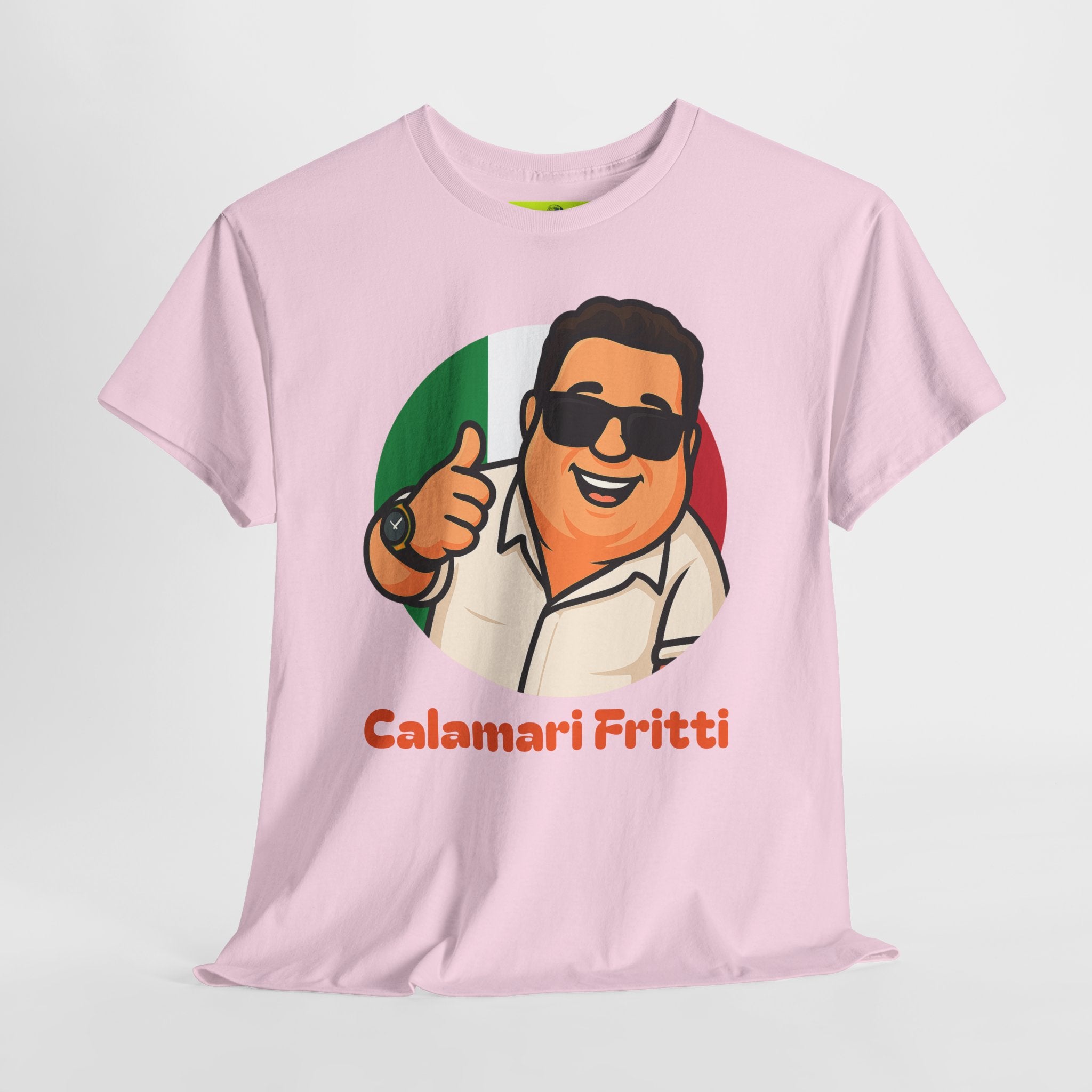 Zio Tony Collection Unisex Dad Jokes Funny Graphic Tee Calamari Fritti