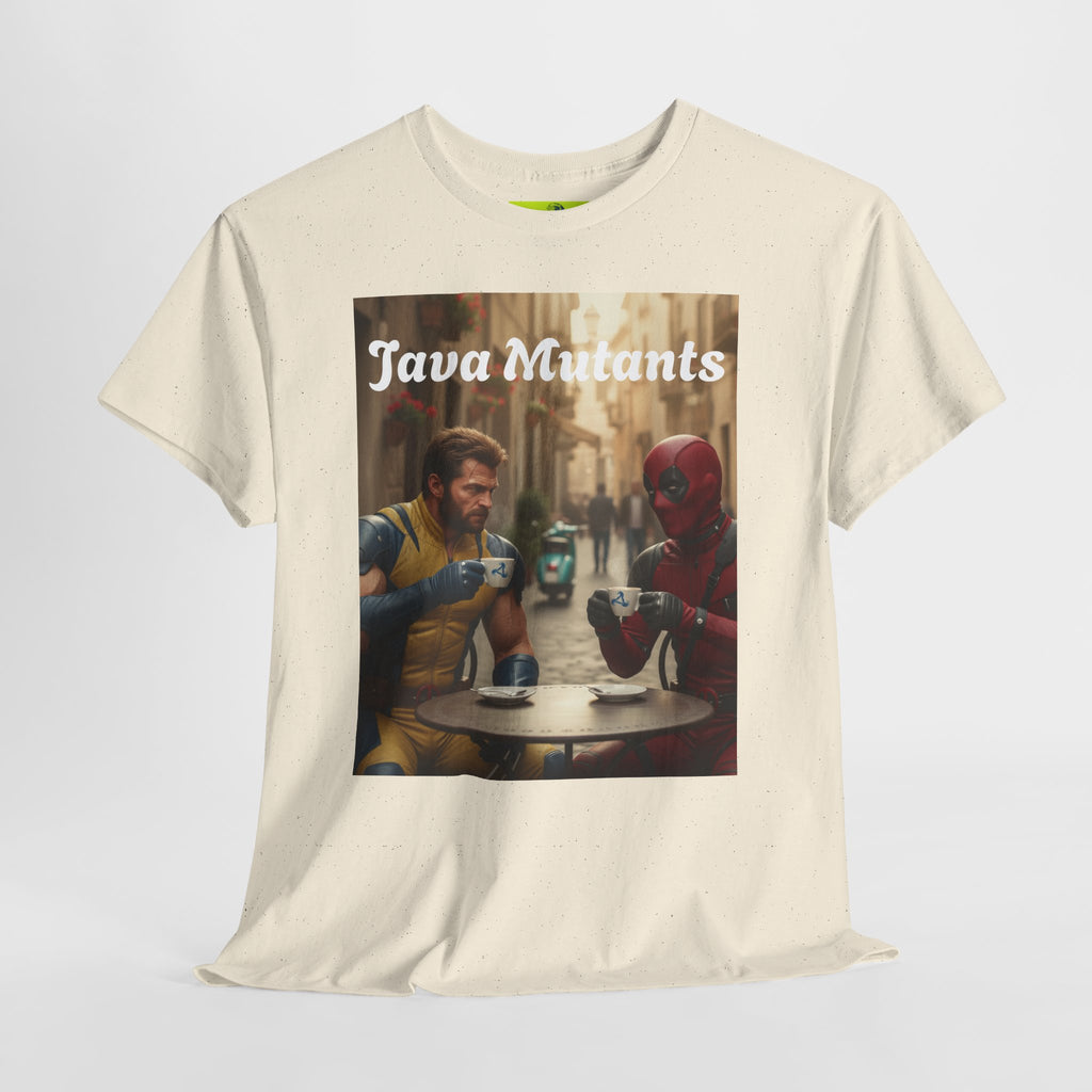 More Espresso Less Depresso Java Mutants Unisex Heavy Cotton Tee