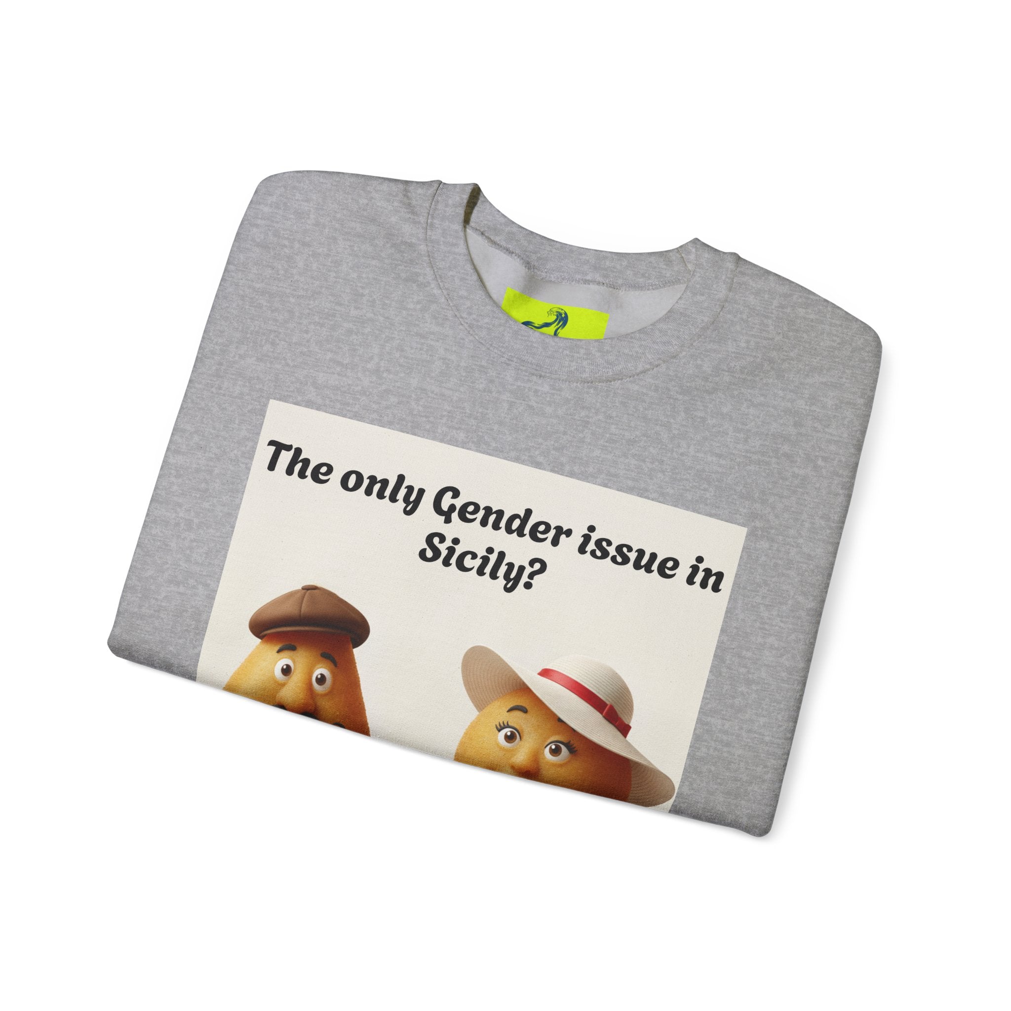 Sicilian Gender Issue Crewneck Sweatshirt - Unisex Heavy Blend™