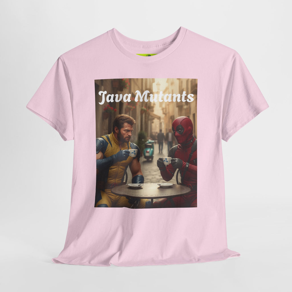 More Espresso Less Depresso Java Mutants Unisex Heavy Cotton Tee