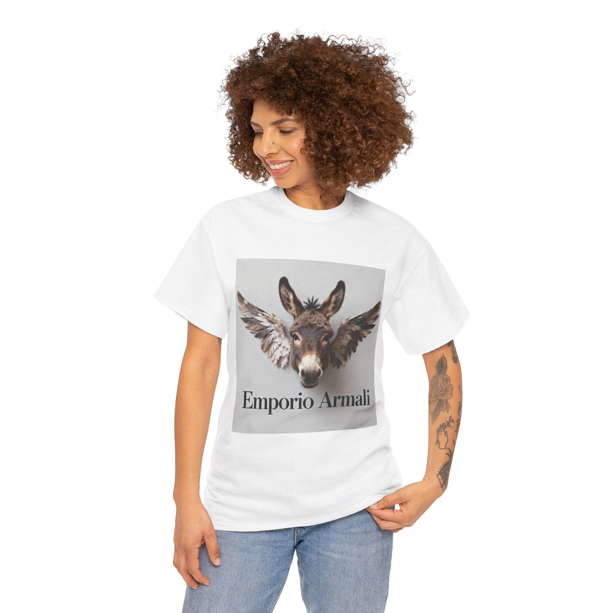 Brand Pazzo Emporio Armali Unisex Heavy Cotton Tee