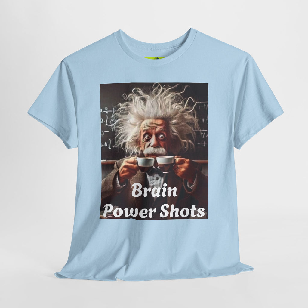 More Espresso Less Depresso Brain Power Shots Tee