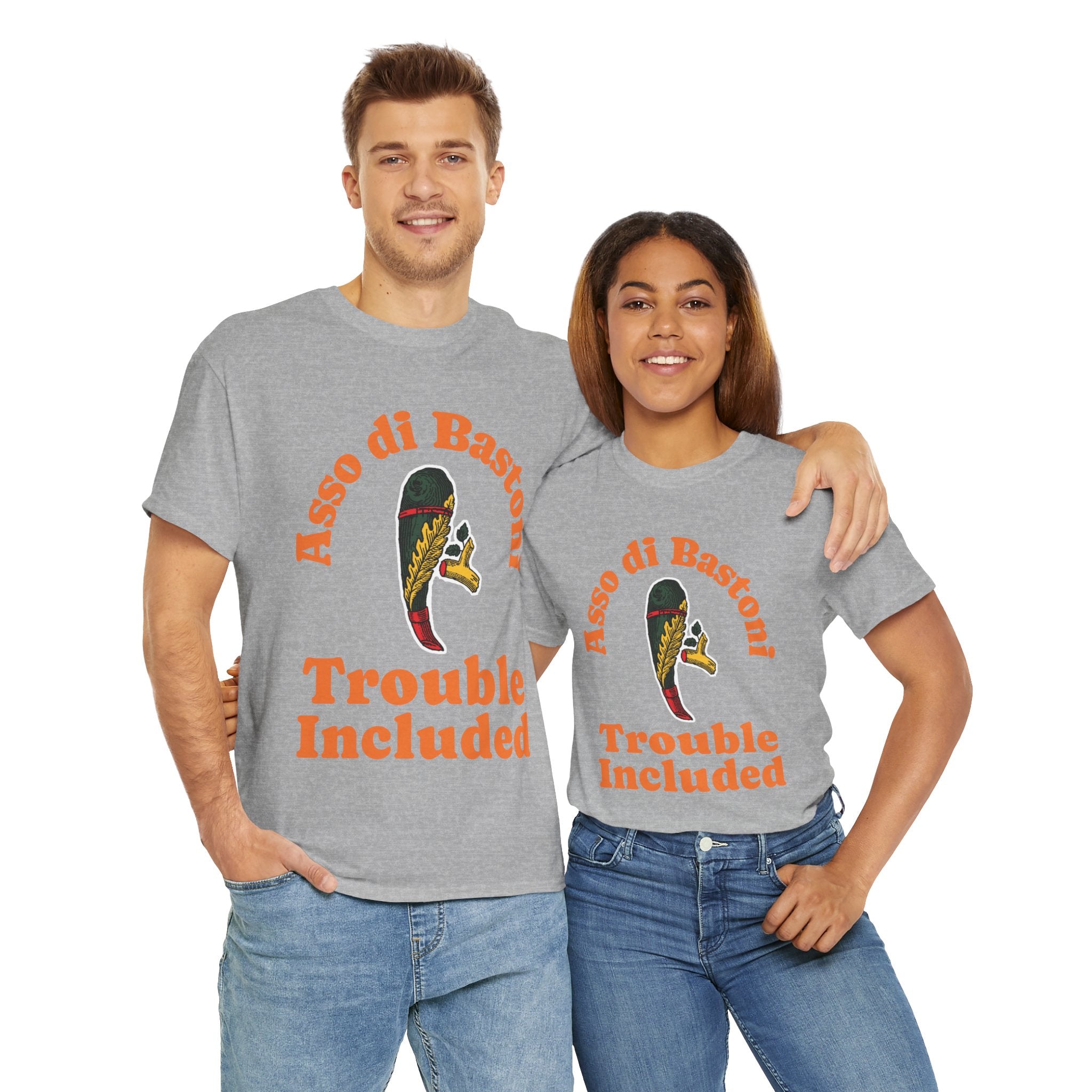 Asso di Bastoni  Unisex Heavy Cotton Tee