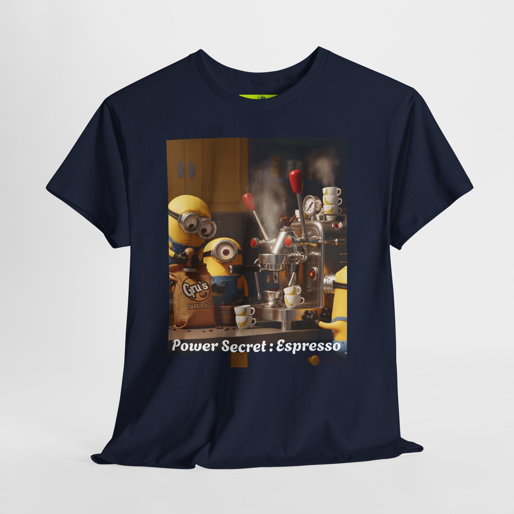 More Espresso Less Depresso Gru Unisex Heavy Cotton Tee