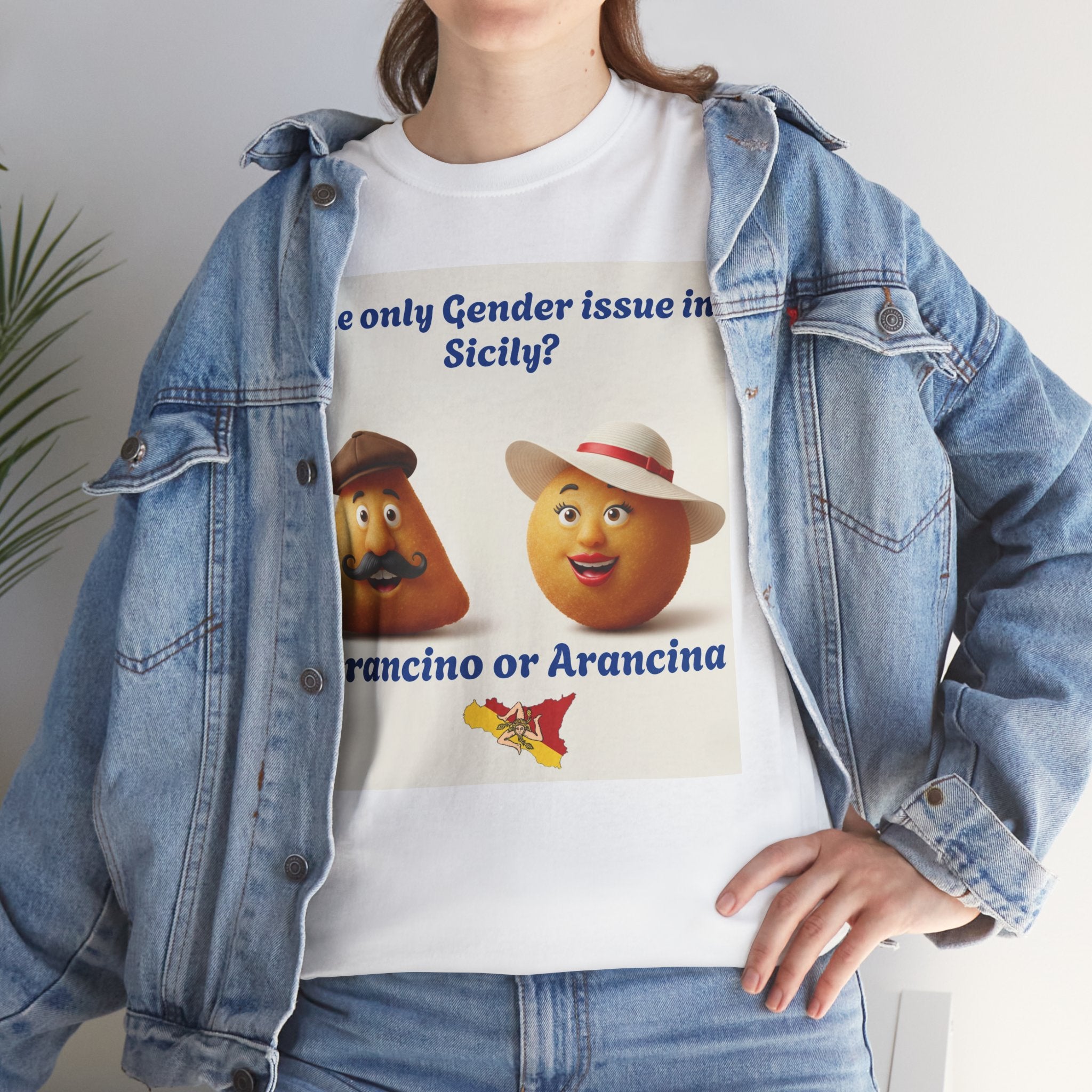 Scilian Gender Issue Unisex Heavy Cotton Tee