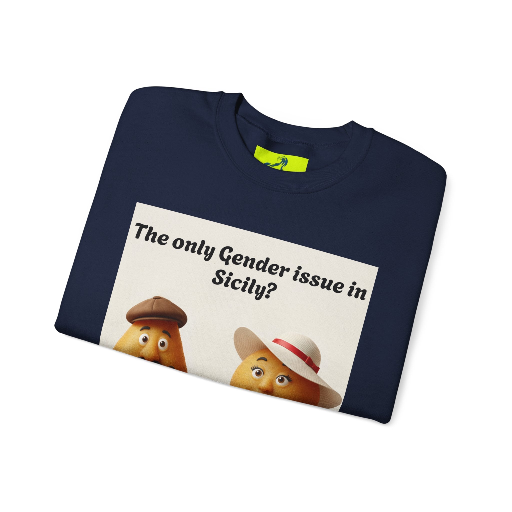 Sicilian Gender Issue Crewneck Sweatshirt - Unisex Heavy Blend™