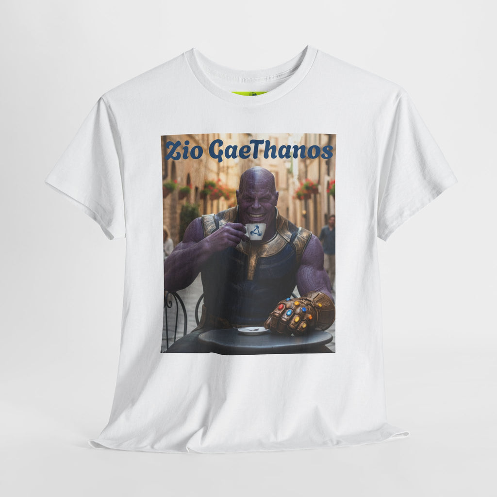 More Espresso Less Depresso GaeThanos Unisex Heavy Cotton Tee