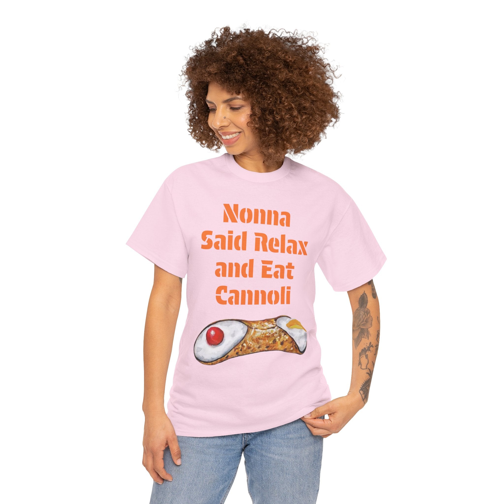 Nonna Said Relax and Eat Cannoli Tee