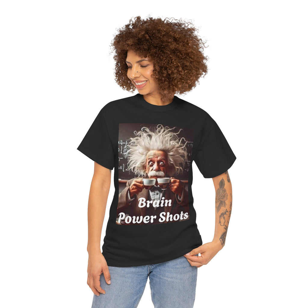 More Espresso Less Depresso Brain Power Shots Tee