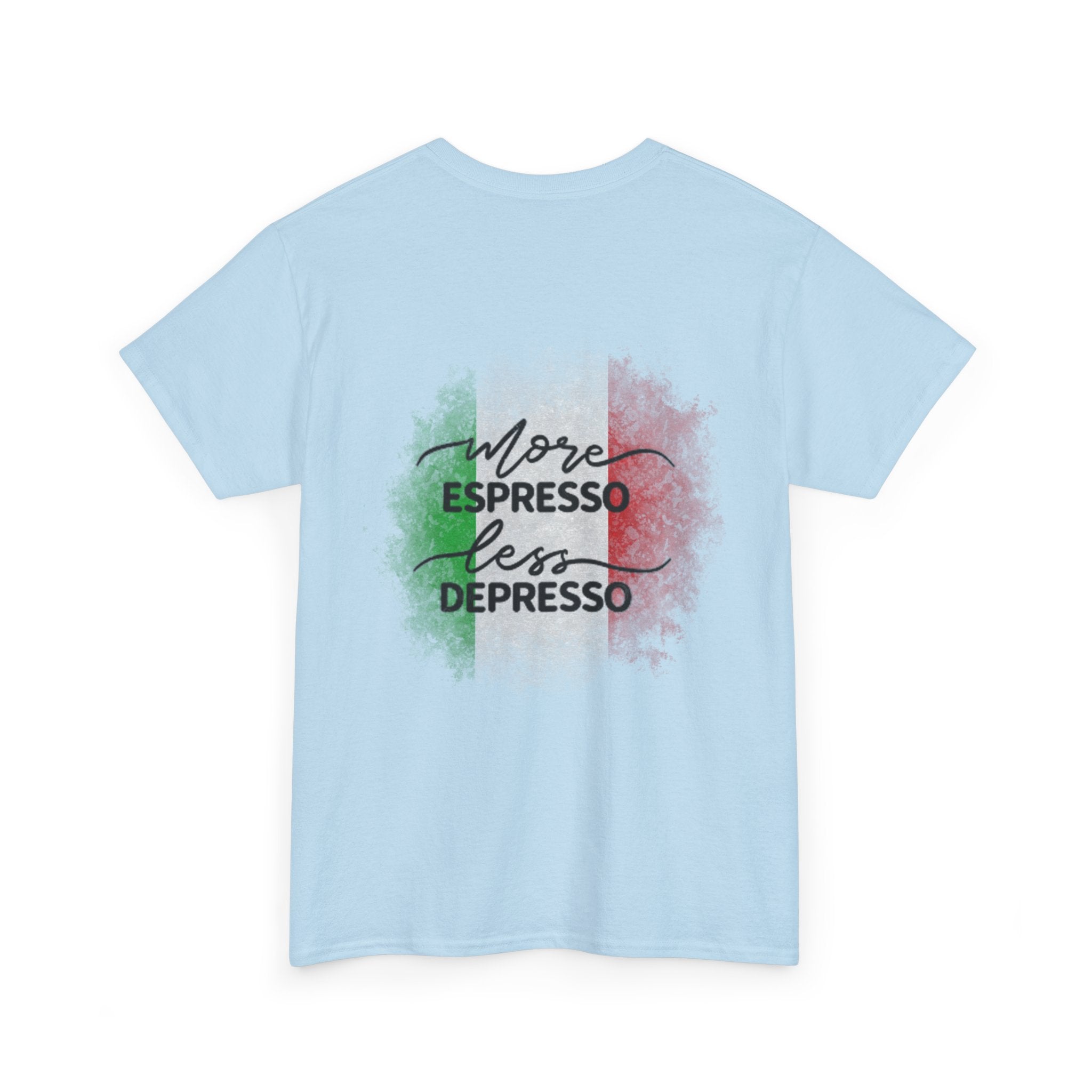 More Espresso Less Depresso Brain Power Shots Tee