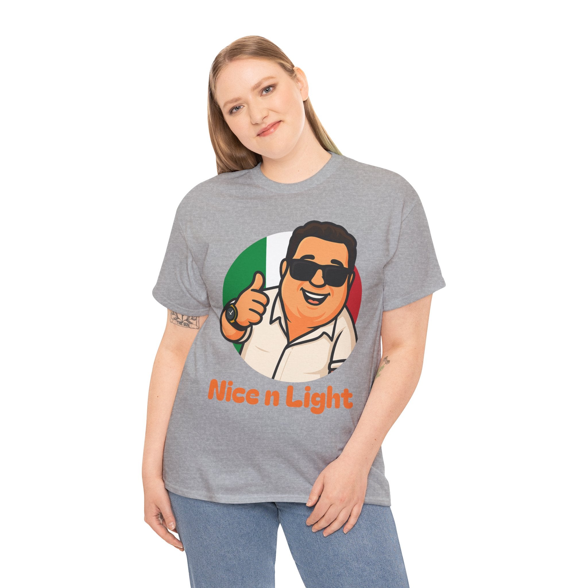 Zio Tony Nice & Light Funny Graphic Tee